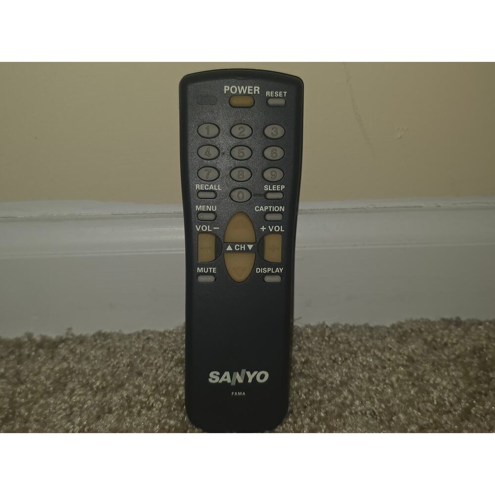 Genuine OEM Sanyo FXMA Remote Control Vintage Original Tested Working